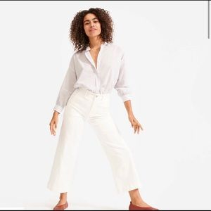 Everlane Wide Leg Crop Pant (00 Short)